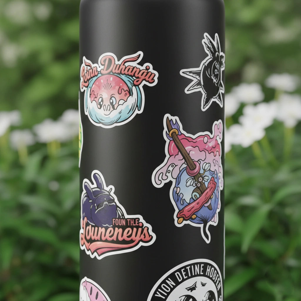 Okaystickers Water Bottle Stickers