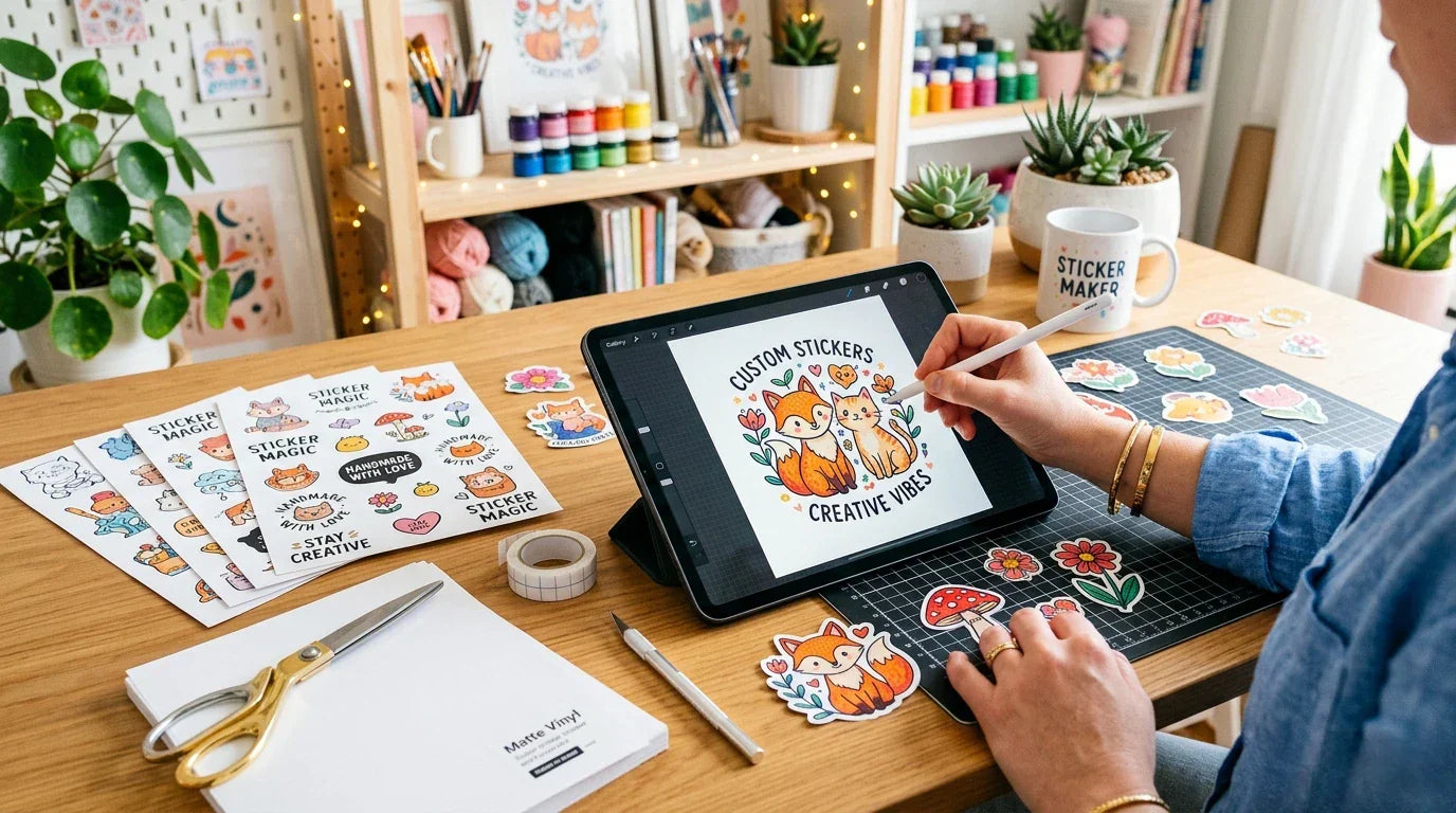 How to Make Custom Stickers