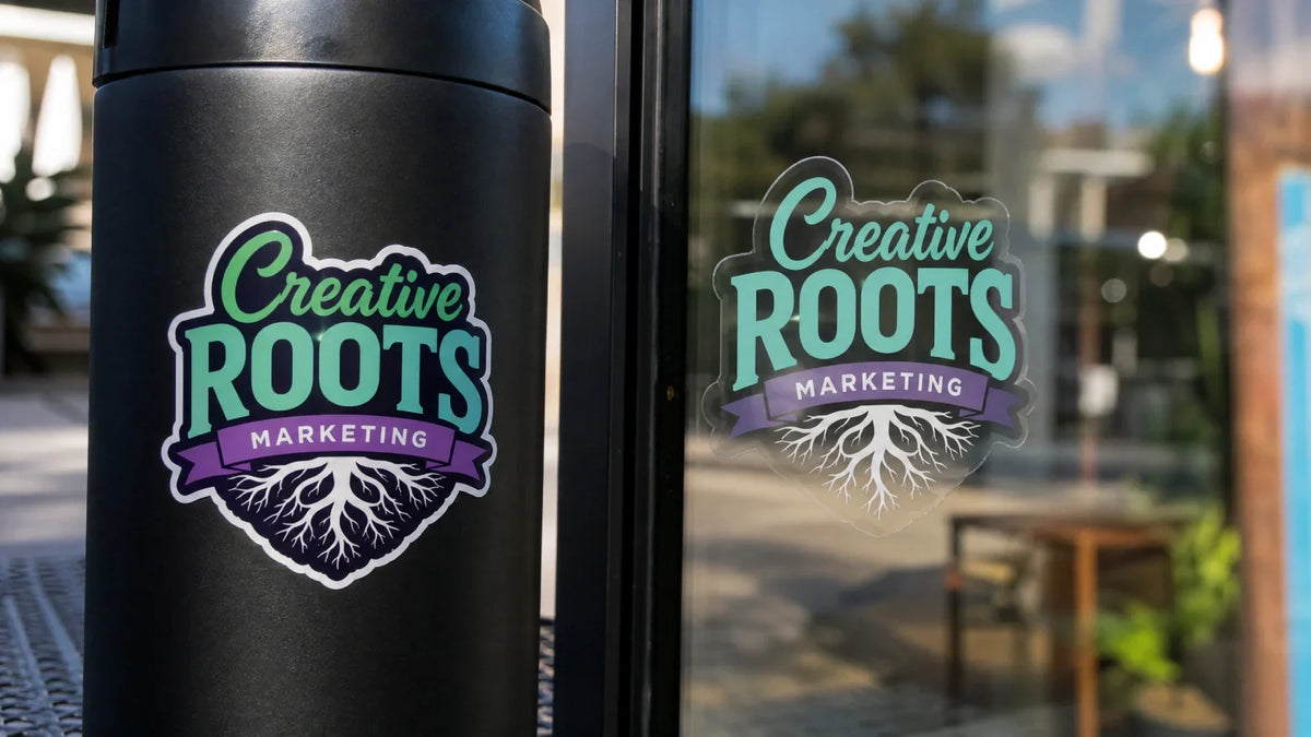 Clear vs White Vinyl Stickers: Which Should You Choose?