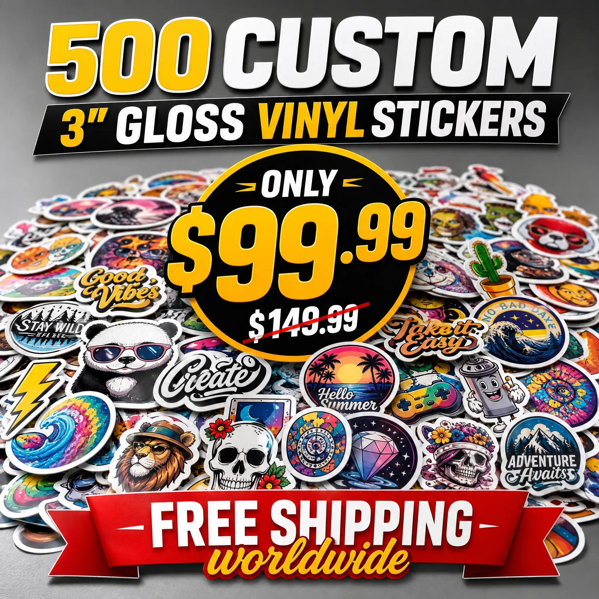 Custom Vinyl Stickers