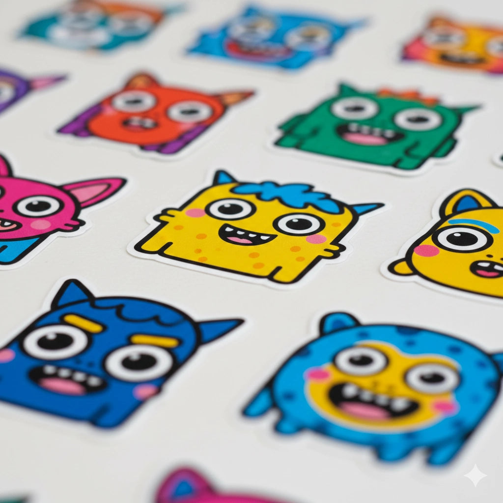artist illustrator stickers