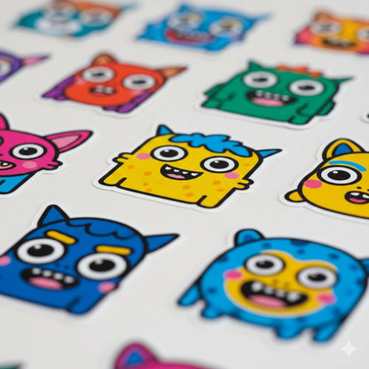 artist illustrator stickers