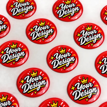 Custom Domed Stickers