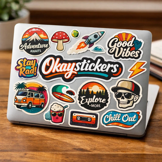 Custom Laptop Stickers
