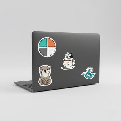 Okaystickers custom laptop stickers