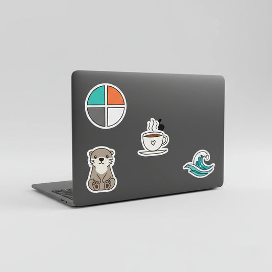 custom laptop stickers