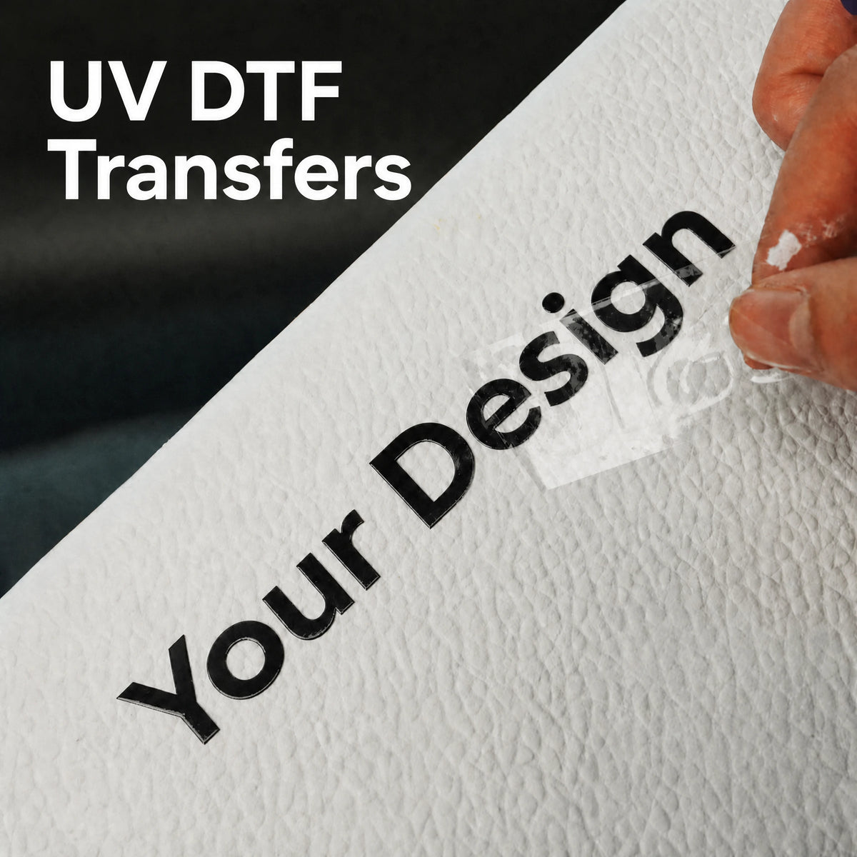 Custom UV DTF Transfers
