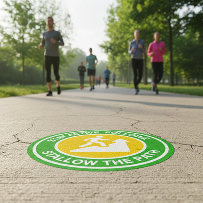 garden floor sticker