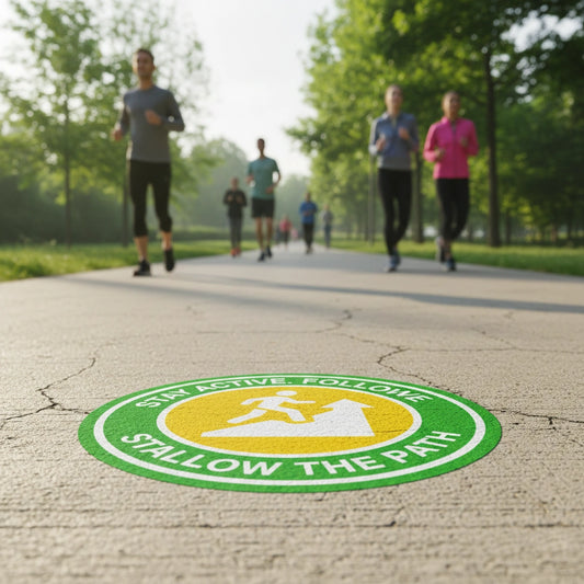 garden floor sticker