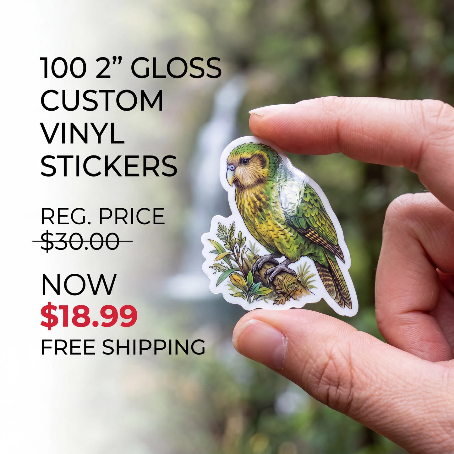 Okaystickers Gloss Custom Vinyl Stickers