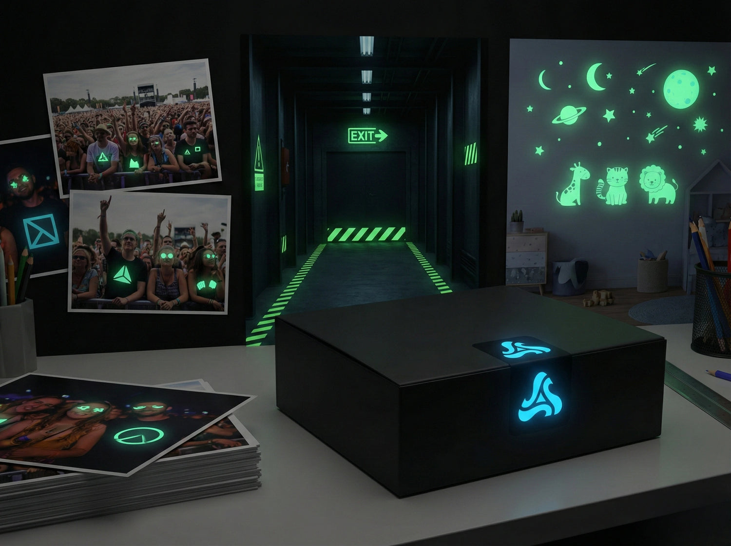 glow in the-dark stickers popular uses