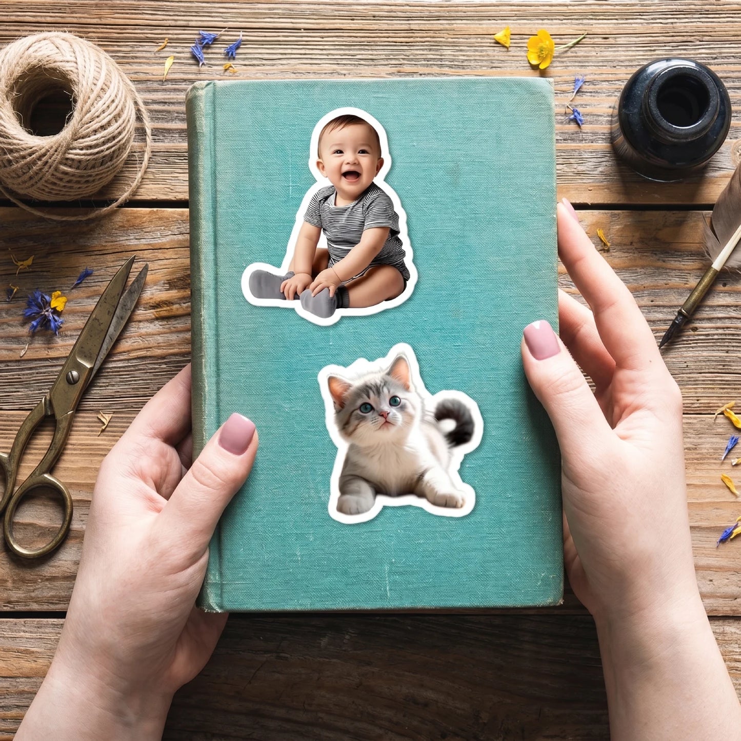 Vinyl Photo Stickers