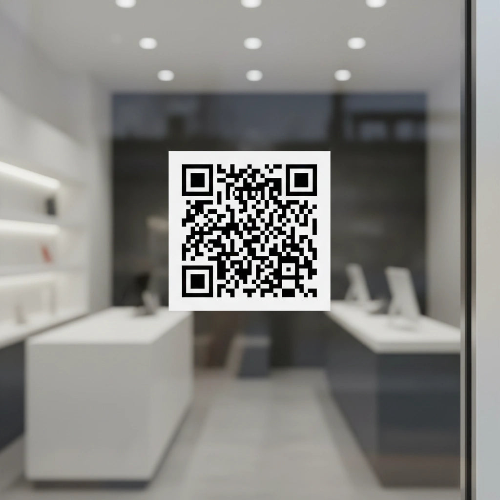qr code sticker