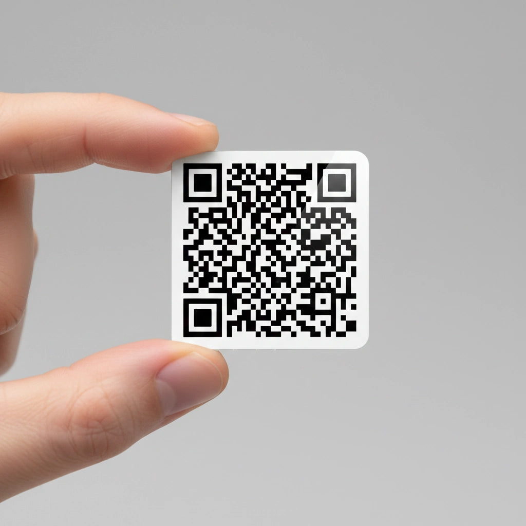 qr code sticker