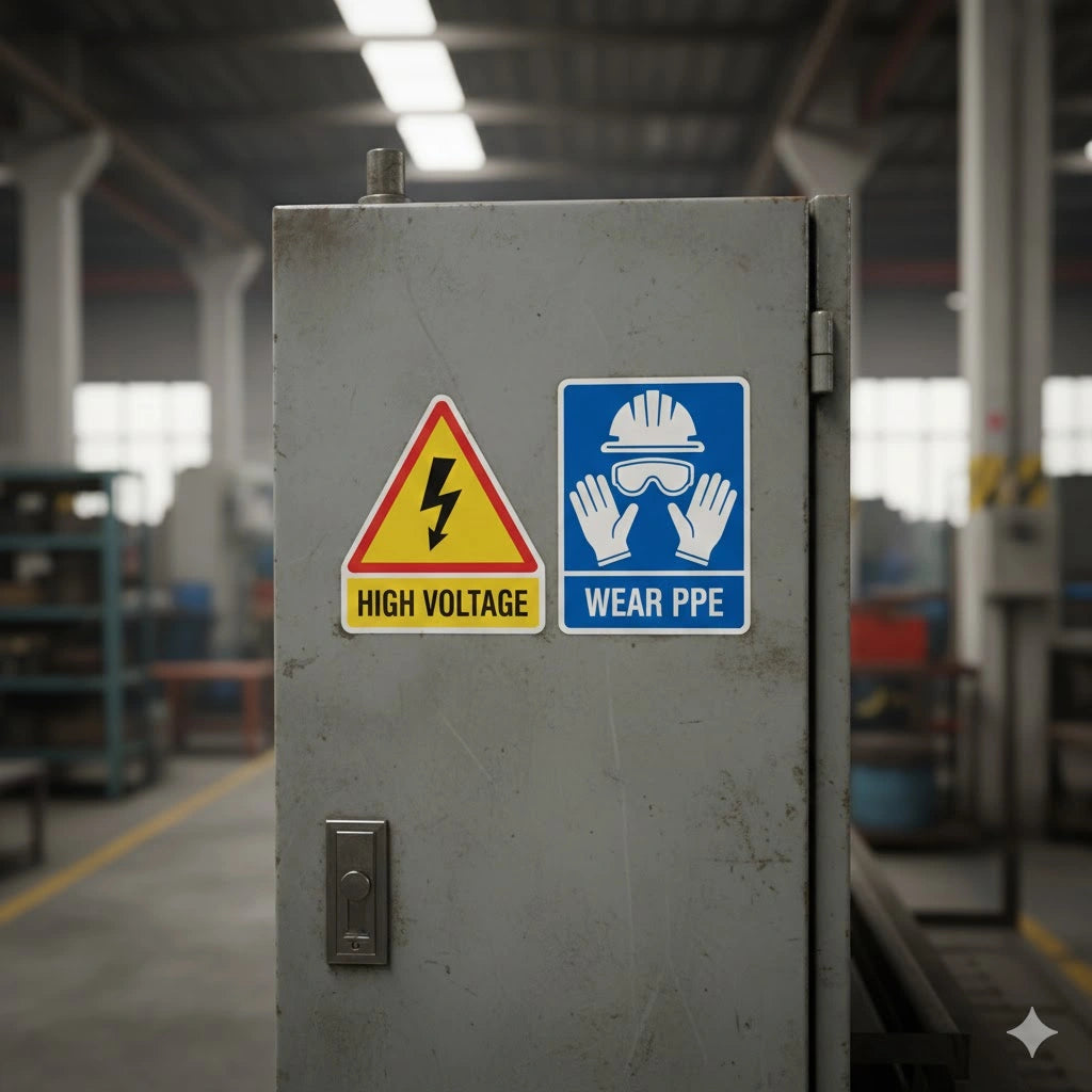 Okaystickers safety decals and sticker