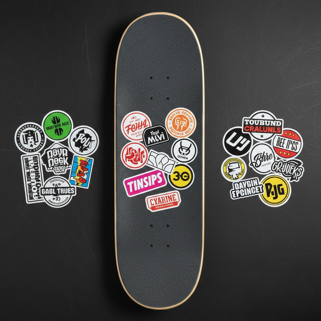 Okaystickers Skateboard Stickers