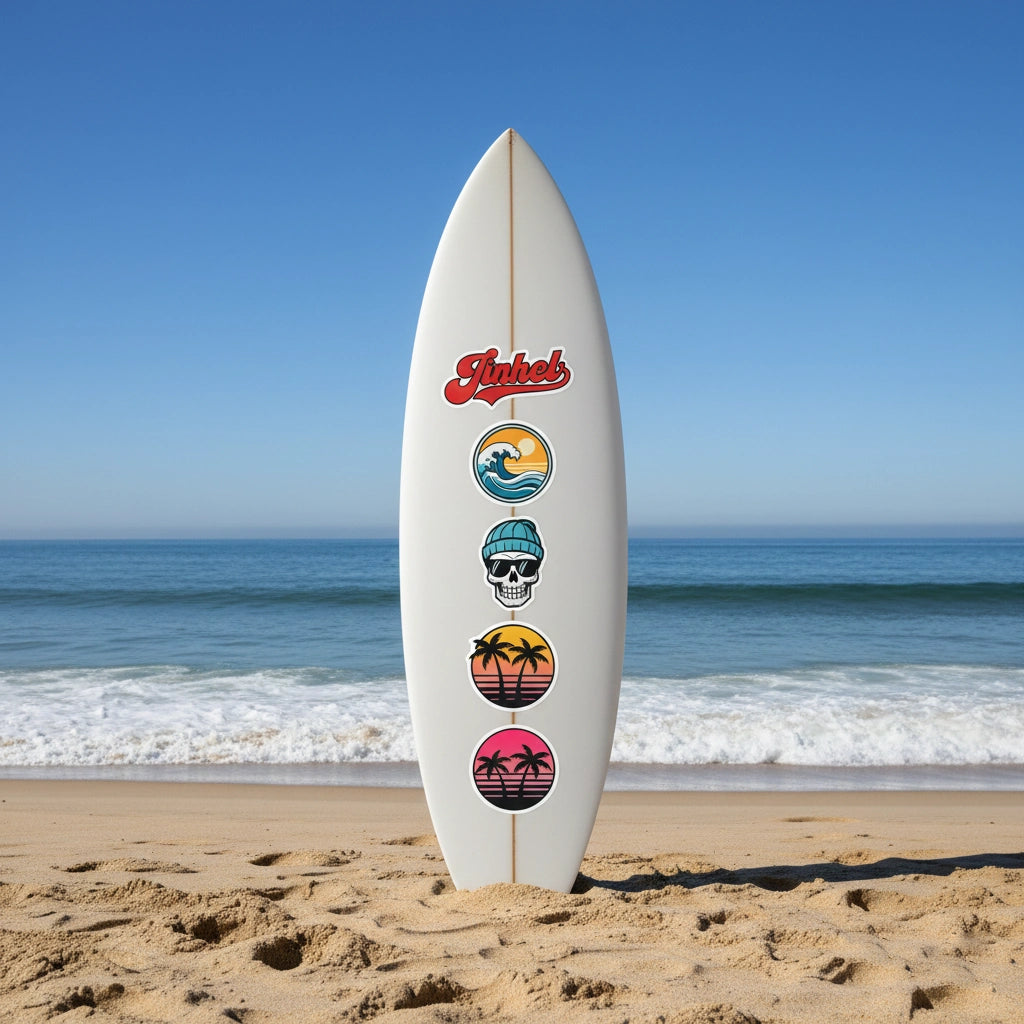 Sticker Surf Gate Custom Surfboard Stickers & Surf Shop Vinyl Decals | Okaystickers