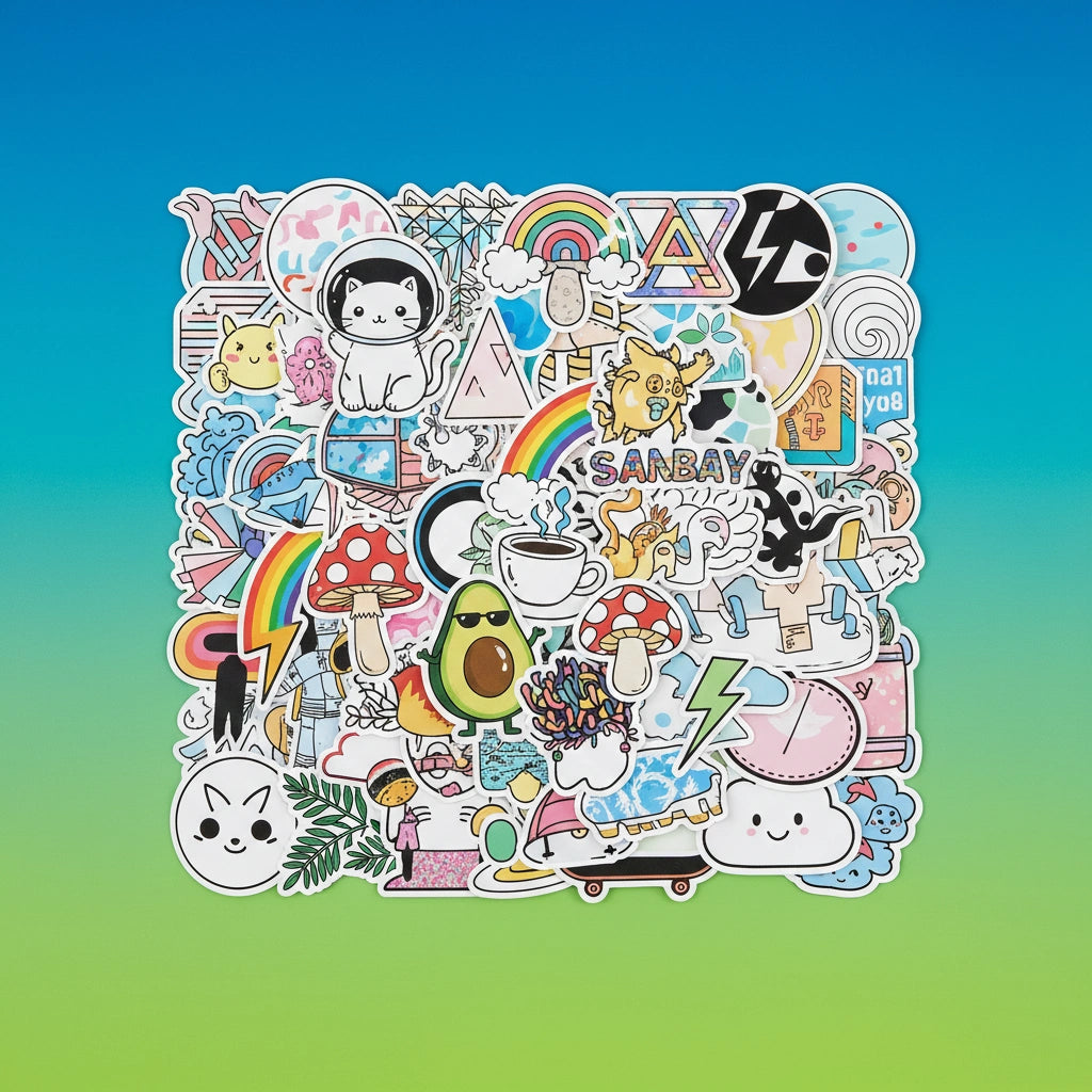 vinyl die cu stickers